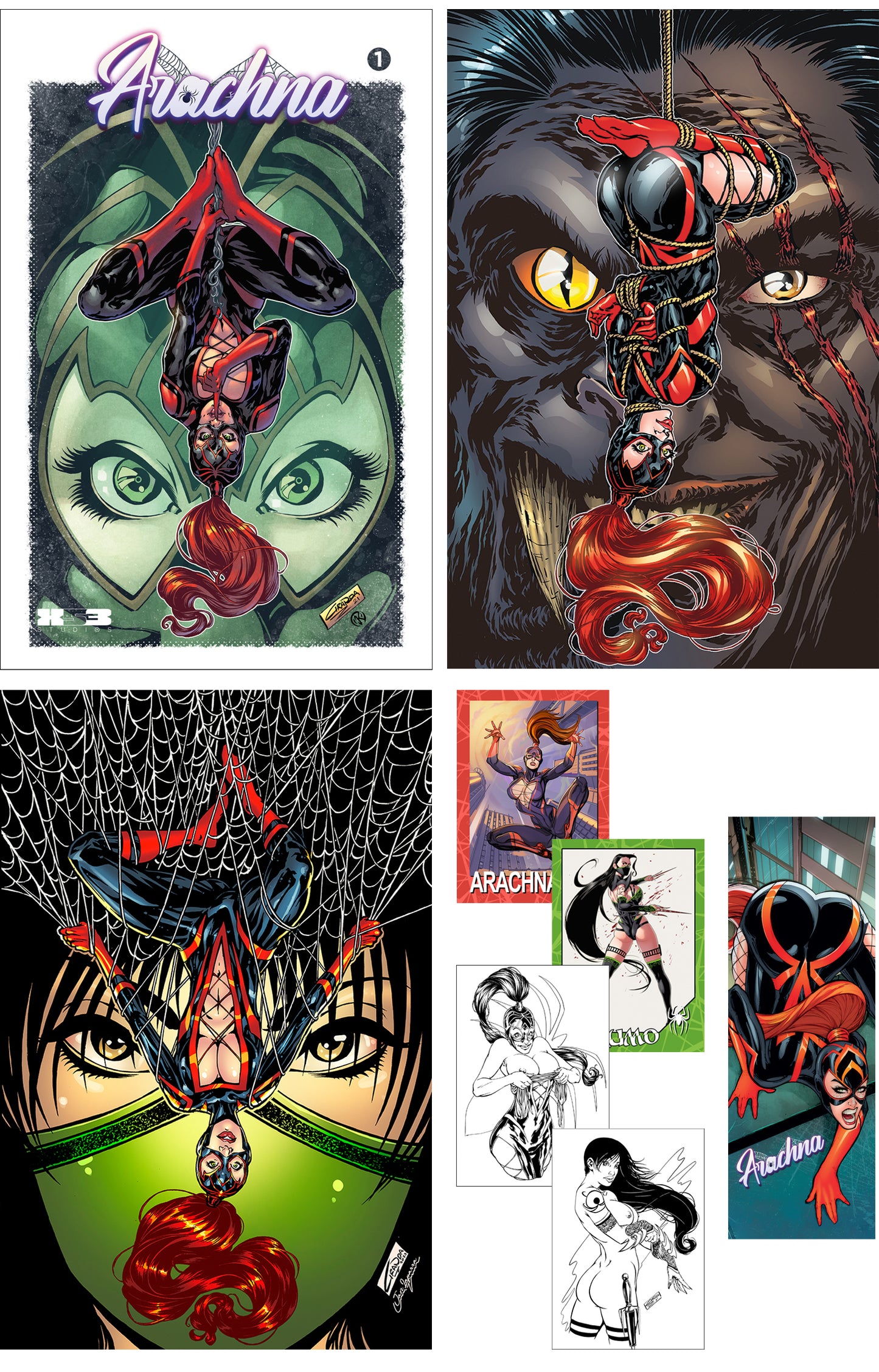 Arachna Complete Trilogy Collector Pack