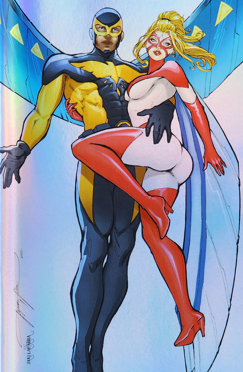 Goshawk and Falconet Kickstarter Holofoil (Jeferson Lima Cover)