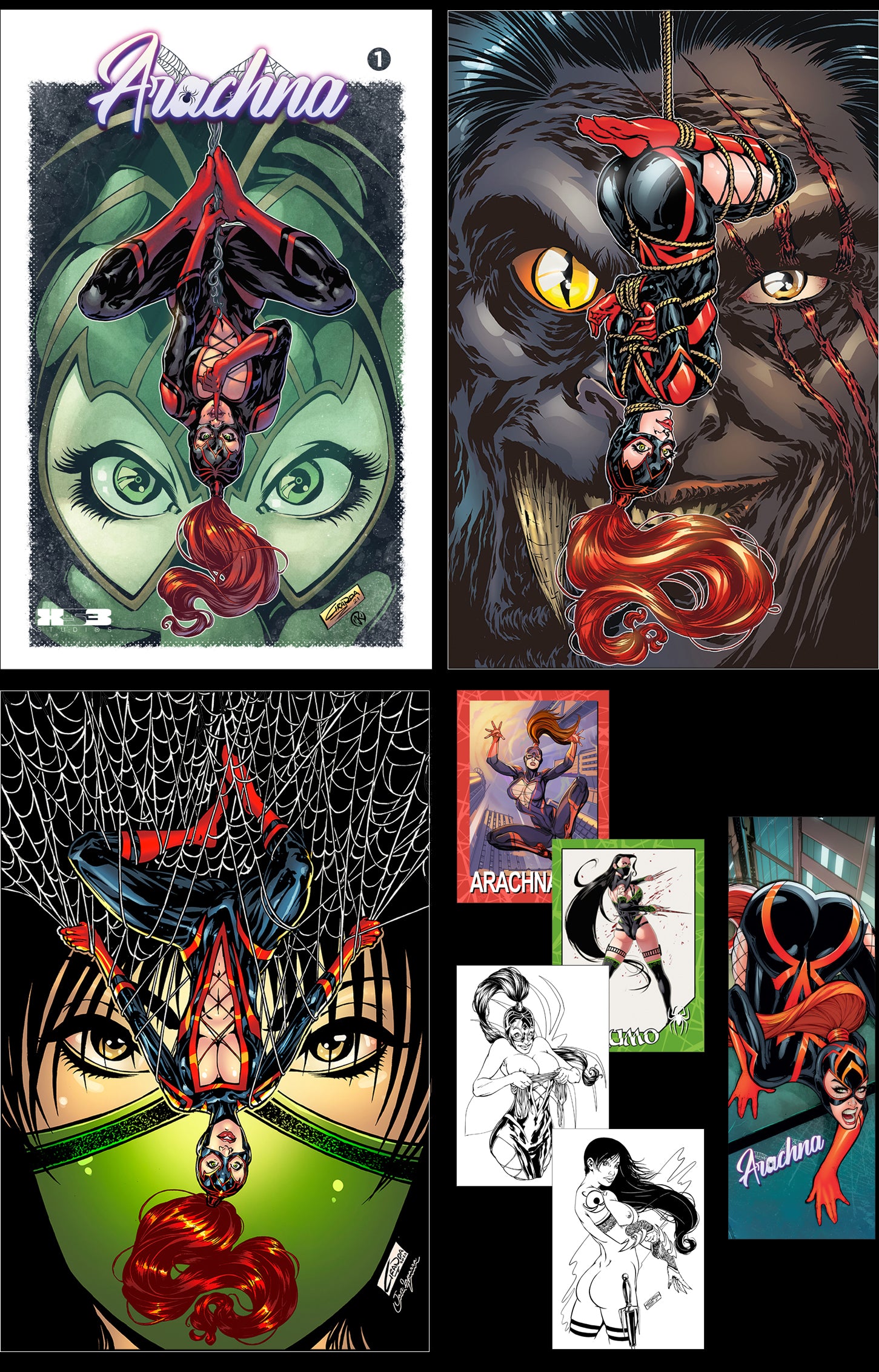 Arachna Complete Trilogy Collector Pack