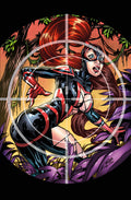 Arachna in the Cross-hairs Carlos Granda Giclee Print.