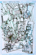 Arachna Original Art Page 34.
